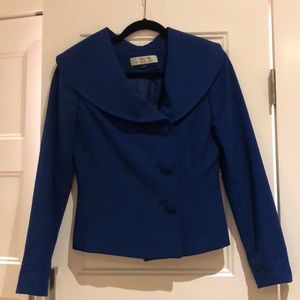 Gorgeous cobalt blue Tahari jacket
